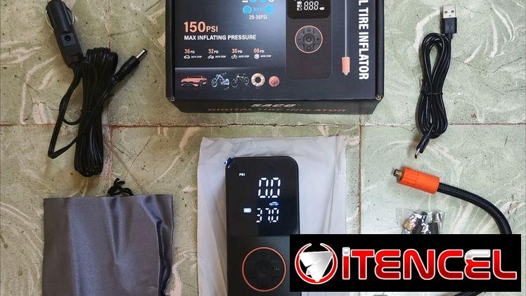 Compresores portátiles recargables para autos y motos