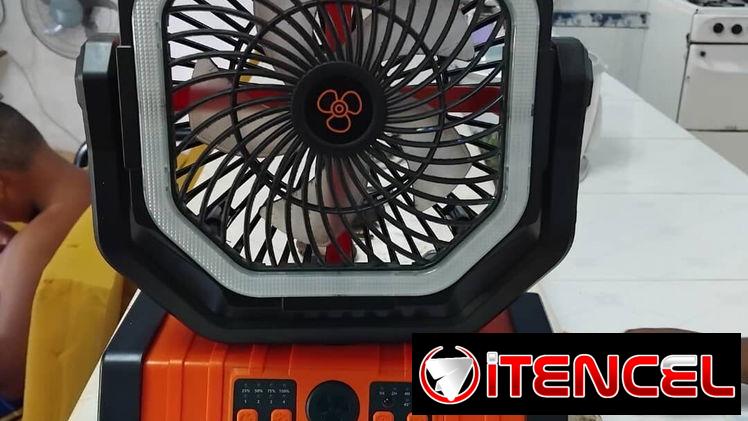 VENTILADOR RECARGABLE F6 ORIGINAL!!! 63685518
