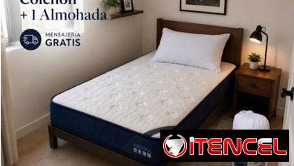 🏝Colchón de Resortes Ensacados con Capas Multiconfort – EDSM A  🛌 Que no le falta a tu familia en La Habana.