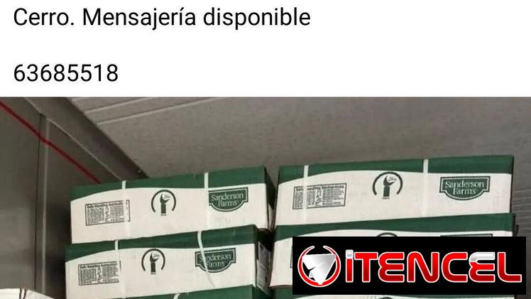 Cajas de pollo de 40 lbs