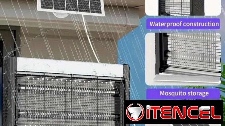 Exterminador de molestos mosquitos 24/7 Solar