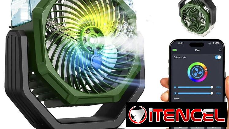 Ventilador Recargables 40mil mAh