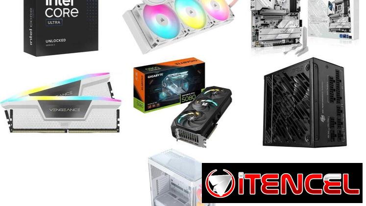 ESTRENA PC GAMA ALTA 🤩 Core Ultra 9 285K +RTX 5080 Gaming OC 16GB +ROG Strix Z890-A +64GB +1250W 🆕 0km