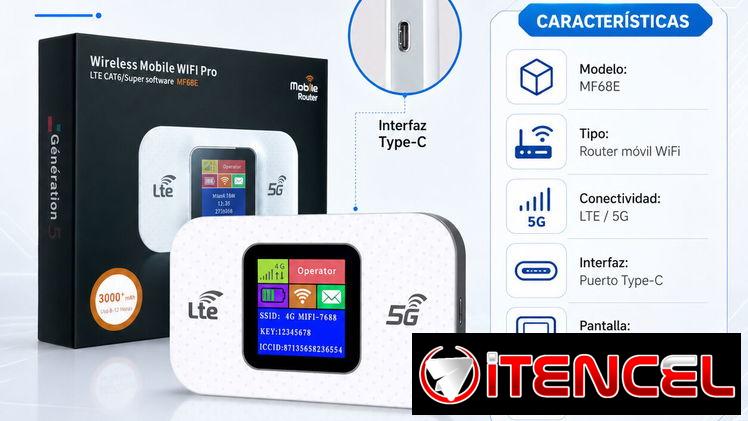 📶 Router móvil WiFi MF68E 📶 Solo poner la sim de Cubacel 45$