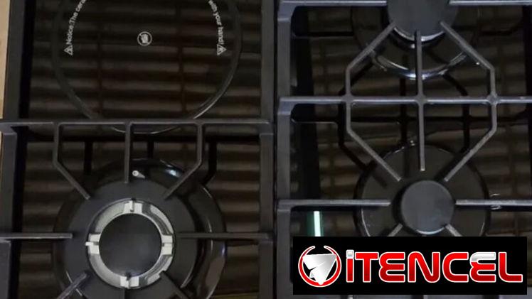 Cocina Milexus empotrable de 3 hornillas de gas + 1 hornilla infrarroja (MENSAJERIA INCLUIDA)