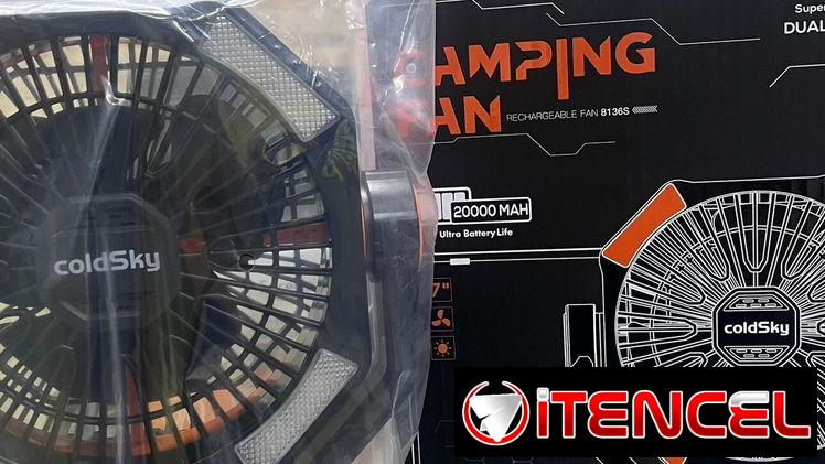 Ventilador Coldsky///Ventilador Recargable///ventilador de 20000mAh