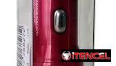 Cargador para Auto 1HORA aluminio GAR108 Rojo, de 2 puertos USB Carga rápida. Nuevos