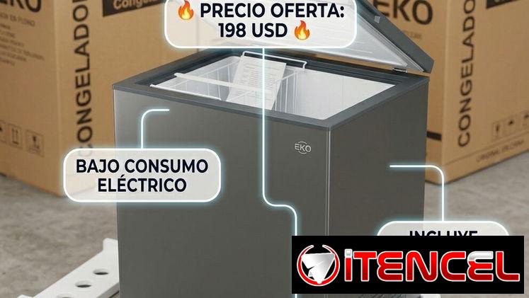 ​❄️ ¡CONGELA SEGURO! Nevera EKO 5.5 Pies • Bajo Consumo y Garantía en La Habana