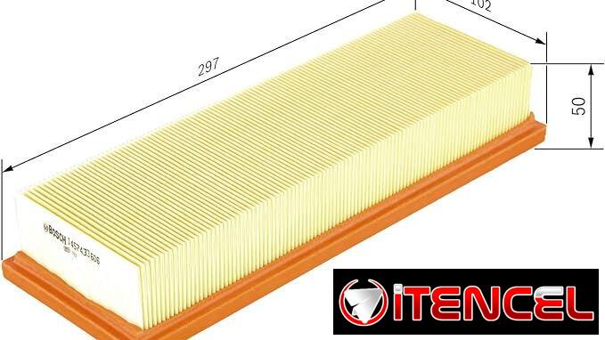 Filtro de aire de motor para  Citroen Zx PEUGEOT RENAULT 5 1.4-2.0L comunicar viawassat solamente