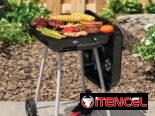 Kit Asador de Carbón con Ruedas Expert Grill 17.5” + Accesorios