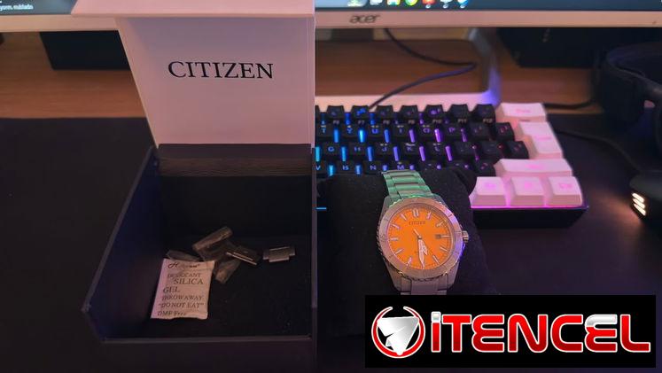 Cambio por iPhone / Citizen Ecodrive Súper Titanium AW1840-50X