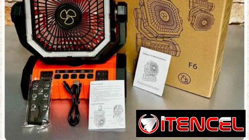 Ventilador recargable F6
