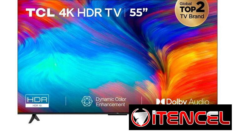 Smart TV 55 pulgadas TCL 4k UHD SO Android TV $510 USD Transporte Adicional Garantía 3 meses