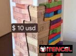 JUEGOS DE JENGA, DARDOS, MINI AJEDREZ IMANTADO, MINI PARCHÍS