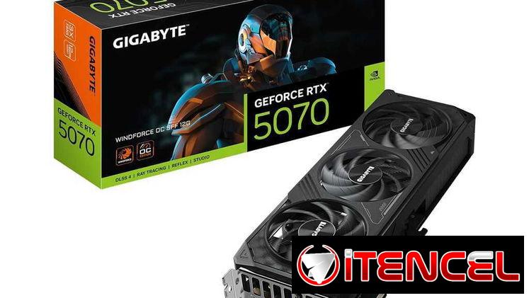 🎮 Gigabyte WindForce GeForce RTX 5070 12GB SFF OC GPU 📦0km