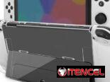 Disponible: Funda Transparente Protectora Nintendo Switch OLED Aga… | videojuegoshabana.com
