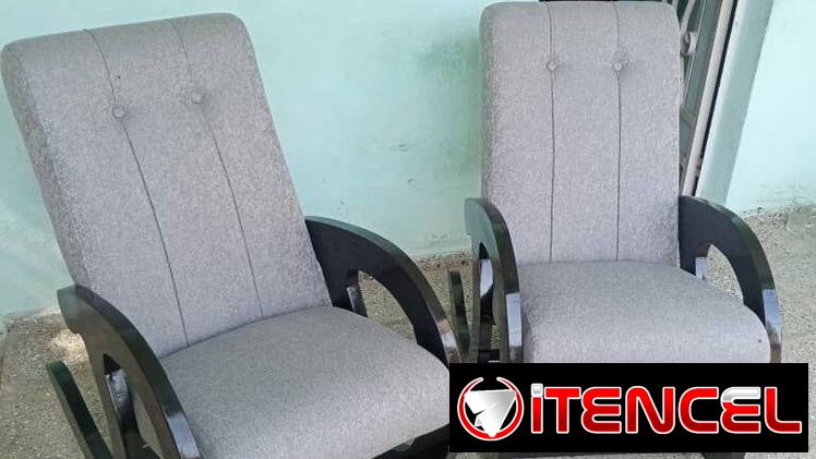 Sillones tapizados ✅️