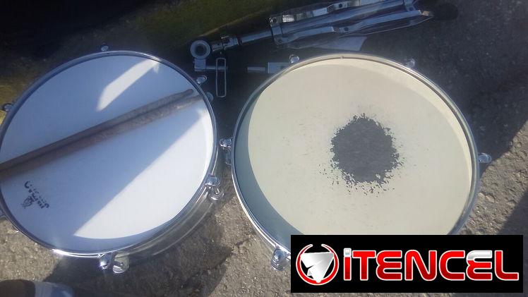 Timbales o pailas,instrumento d percusión mayor