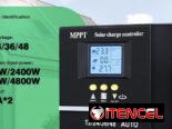 Cargador MPPT Panel Solar 12/24/36/48v 100A Gestión Automática
