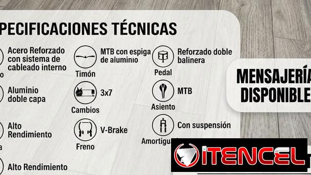 Bicicleta Raly medida 29