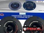 Twetter bala titanio 4” 400 W
