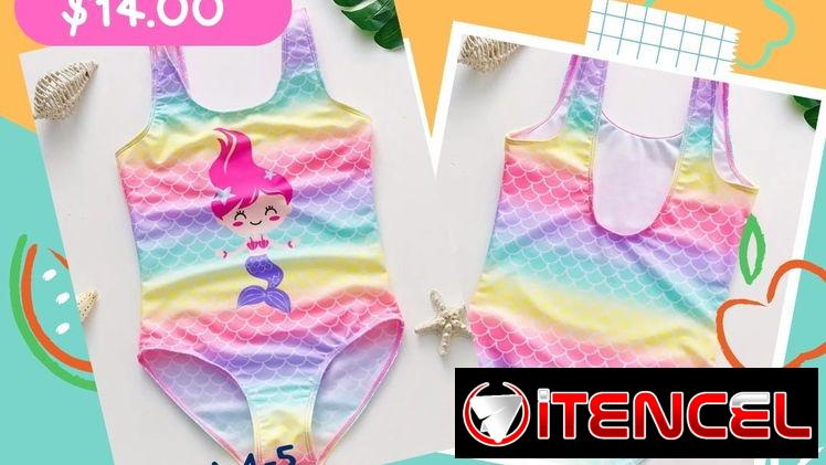 Trusa, traje de baño de niña