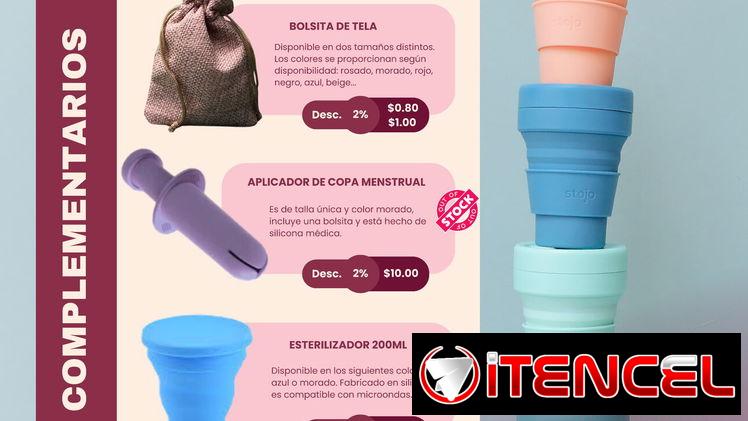 Venta de copas y discos menstruales