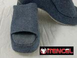 Cuñas mezclilla #39 miden 25 cm
