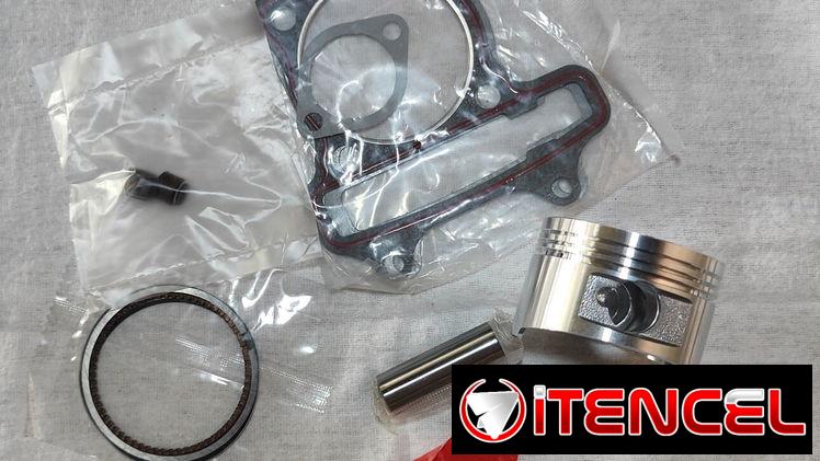 PISTON 58MM GY6 MOTO AUTOMÁTICA 150CC
