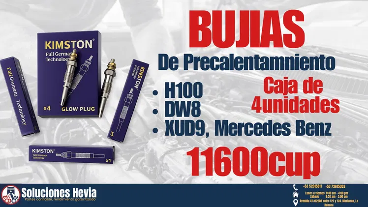 BUJÍAS DE PRECALENTAMIENTO