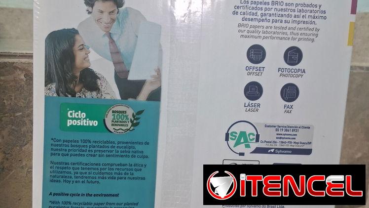 Vendo 1 paquete de 500 hojas.