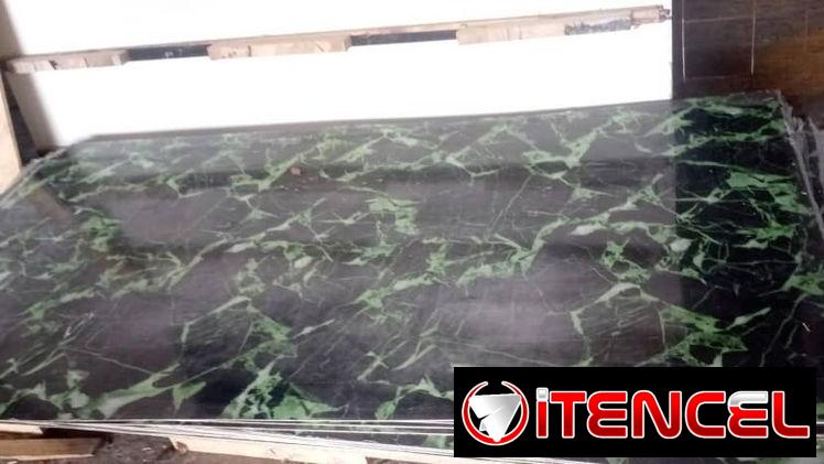 PLANCHAS DE PVC EFECTO MARMOL, PEGAMENTO, UNIONES Y REMATES