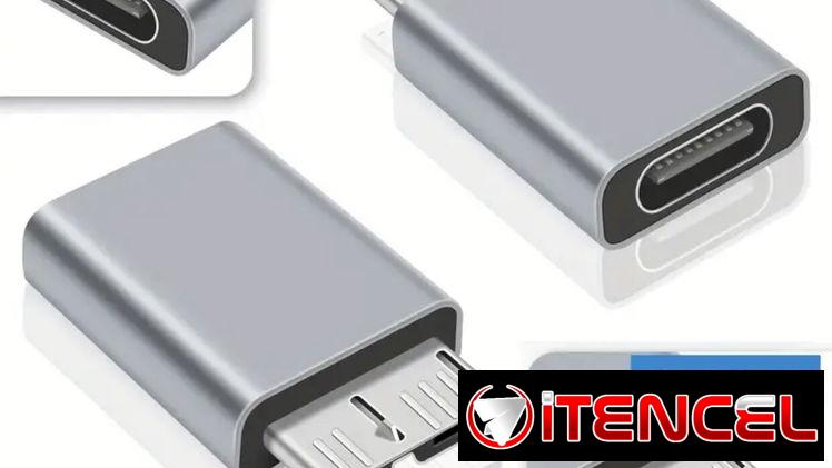 Adaptador Tipo Micro B a Tipo C Problemas con su disco duro y el cable de datos!! Tengo su solución!!!