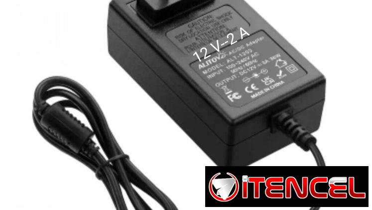 TRANSFORMADOR 12 VDC para cajitas digitales TV- camaras vigilancia y otros usos