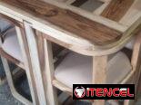 Mesa de comedor ideal para ahorrar espacios