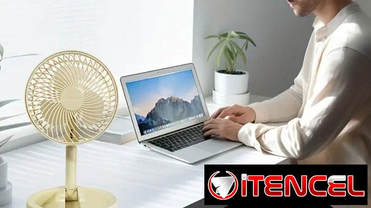 Pequeño ventilador portátil y plegable