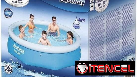 Piscina Bestway nueva, sellada + bomba de aire gratis