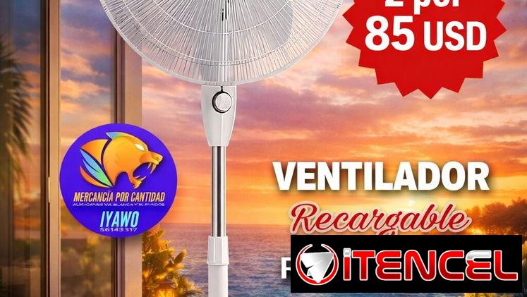 Ventilador recargable de 18pulgada