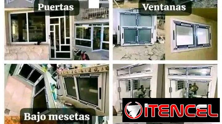 CARPINTERÍA ➡EN➡ ALUMINIO➡Y➡ CRISTALES