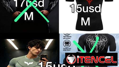 pullovers y camisetas de compresión