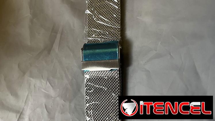 Pulsera metalica , correa, plateada para Apple Watch, Ultra 2, SE, Serie 10. Medidas 42,44,45,49 mm .Para hombre y mujer