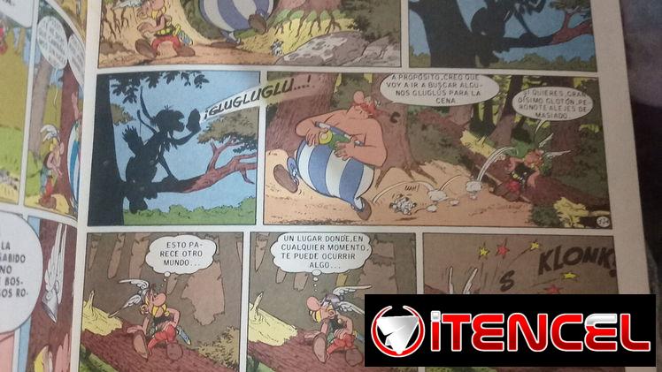 Cómic de Asterix y Obelix
