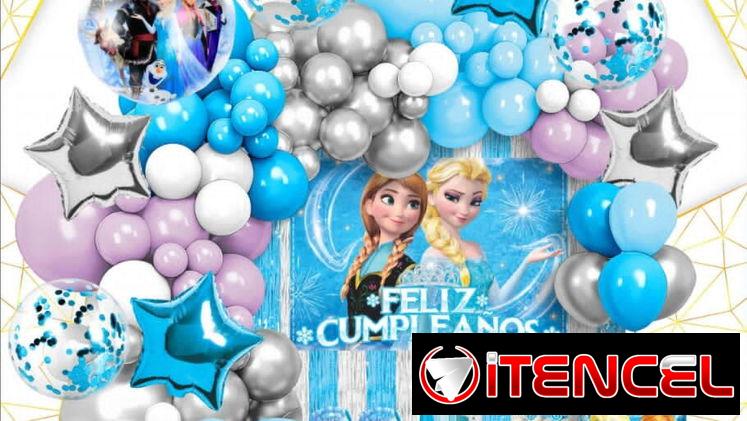 Set decorativo 100 piezas de frozen