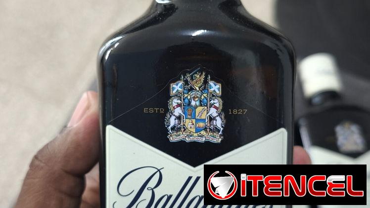 !!.. SUPER GANGA WHISKEY BALLANTINES 350ML