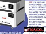Kit solares 3000W, 4000W y 6000W