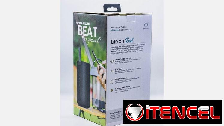 Bocina Quikcell Q‑Beat Max | Audio y Accesorios | Nuevo | Garantía 5 | videojuegoshabana.com
