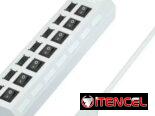 Regletas USB de 7 puertos