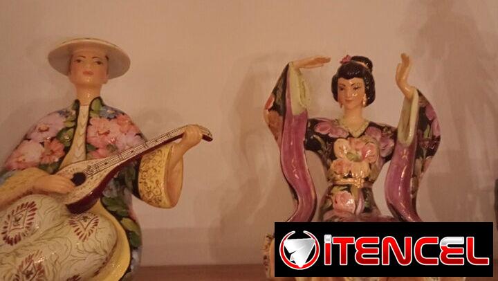 Pareja Decorativa italiana