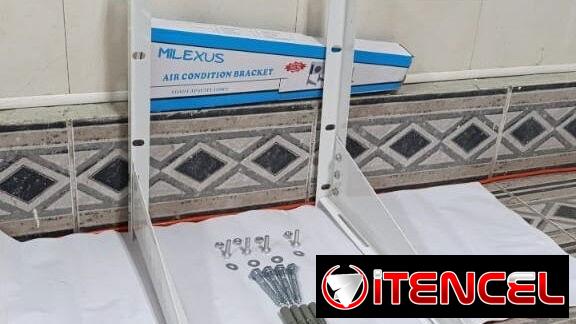 SOPORTE PARA COMPRESOR DE SPLIT, ENTREGA DE FACTURA. VARIEDAD DE ARTÍCULOS DE FERRETERÍA, ÚTILES DEL HOGAR, ETC