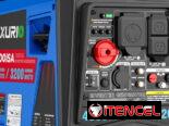Planta electrica a gasolina de 4000 watt – inverter (silenciosa y potente)